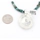 Handmade Certified Authentic Navajo .925 Sterling Silver Natural Pink Jasper and Turquoise Native American Necklace & Pendant 390829334023 Handmade Certified Authentic Navajo .925 Sterling Silver Natural Pink Jasper and Turquoise Native American Necklace & Pendant 390829334023