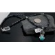 Handmade Certified Authentic Navajo .925 Sterling Silver Natural Snowflake Turquoise Native American Necklace 390612828672 Handmade Certified Authentic Navajo .925 Sterling Silver Natural Snowflake Turquoise Native American Necklace 390612828672