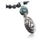 Handmade Certified Authentic Navajo .925 Sterling Silver Natural Spider Web Turquoise Native American Necklace 370918975284