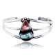 Handmade Certified Authentic Navajo .925 Sterling Silver Natural Spiny Oyster and Turquoise Native American Bracelet 390717635517