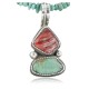 Handmade Certified Authentic Navajo .925 Sterling Silver Natural Spiny Oyster and Turquoise Native American Necklace 370909874639 Handmade Certified Authentic Navajo .925 Sterling Silver Natural Spiny Oyster and Turquoise Native American Necklace 370909874639