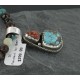 Handmade Certified Authentic Navajo .925 Sterling Silver Natural Spiny Oyster and Turquoise Native American Necklace 370958759418