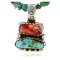 Handmade Certified Authentic Navajo .925 Sterling Silver Natural Spiny Oyster and Turquoise Native American Necklace 371002848987 Handmade Certified Authentic Navajo .925 Sterling Silver Natural Spiny Oyster and Turquoise Native American Necklace 371002848987