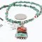 Handmade Certified Authentic Navajo .925 Sterling Silver Natural Spiny Oyster and Turquoise Native American Necklace 371002848987 Handmade Certified Authentic Navajo .925 Sterling Silver Natural Spiny Oyster and Turquoise Native American Necklace 371002848987
