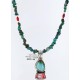 Handmade Certified Authentic Navajo .925 Sterling Silver Natural Spiny Oyster and Turquoise Native American Necklace 371003577441 Handmade Certified Authentic Navajo .925 Sterling Silver Natural Spiny Oyster and Turquoise Native American Necklace 371003577441