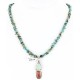 Handmade Certified Authentic Navajo .925 Sterling Silver Natural Spiny Oyster and Turquoise Native American Necklace 371047480293 Handmade Certified Authentic Navajo .925 Sterling Silver Natural Spiny Oyster and Turquoise Native American Necklace 371047480293