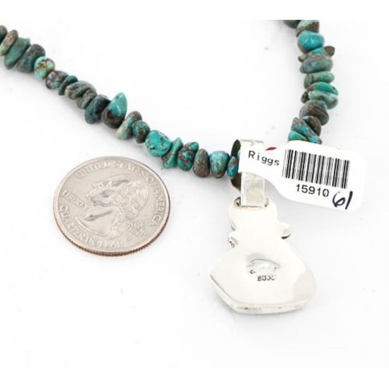 Handmade Certified Authentic Navajo .925 Sterling Silver Natural Spiny Oyster and Turquoise Native American Necklace 371051988643 Handmade Certified Authentic Navajo .925 Sterling Silver Natural Spiny Oyster and Turquoise Native American Necklace 371051988643