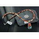 Handmade Certified Authentic Navajo .925 Sterling Silver Natural Spiny Oyster and Turquoise Native American Necklace 390671275377 Handmade Certified Authentic Navajo .925 Sterling Silver Natural Spiny Oyster and Turquoise Native American Necklace 390671275377