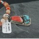 Handmade Certified Authentic Navajo .925 Sterling Silver Natural Spiny Oyster and Turquoise Native American Necklace 390671275377 Handmade Certified Authentic Navajo .925 Sterling Silver Natural Spiny Oyster and Turquoise Native American Necklace 390671275377