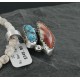 Handmade Certified Authentic Navajo .925 Sterling Silver Natural Spiny Oyster and Turquoise Native American Necklace 390714008792 Handmade Certified Authentic Navajo .925 Sterling Silver Natural Spiny Oyster and Turquoise Native American Necklace 390714008792
