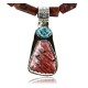 Handmade Certified Authentic Navajo .925 Sterling Silver Natural Spiny Oyster and Turquoise Native American Necklace 390758439879 Handmade Certified Authentic Navajo .925 Sterling Silver Natural Spiny Oyster and Turquoise Native American Necklace 390758439879
