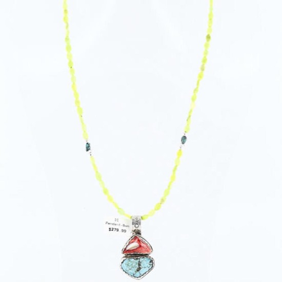 Handmade Certified Authentic Navajo .925 Sterling Silver Natural Spiny Oyster and Turquoise Native American Necklace 390761309595 Handmade Certified Authentic Navajo .925 Sterling Silver Natural Spiny Oyster and Turquoise Native American Necklace 390761309595