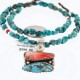 Handmade Certified Authentic Navajo .925 Sterling Silver Natural Spiny Oyster and Turquoise Native American Necklace 390761448155 Handmade Certified Authentic Navajo .925 Sterling Silver Natural Spiny Oyster and Turquoise Native American Necklace 390761448155