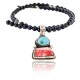 Handmade Certified Authentic Navajo .925 Sterling Silver Natural Spiny Oyster and Turquoise Native American Necklace 390763718920