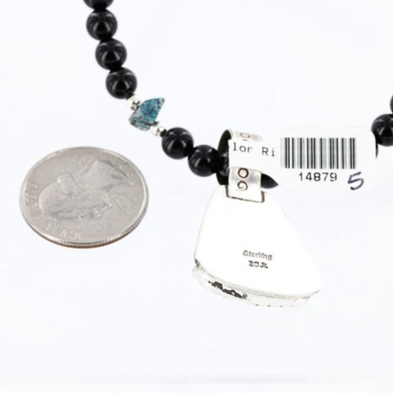 Handmade Certified Authentic Navajo .925 Sterling Silver Natural Spiny Oyster and Turquoise Native American Necklace 390765969251 Handmade Certified Authentic Navajo .925 Sterling Silver Natural Spiny Oyster and Turquoise Native American Necklace 390765969251