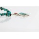 Handmade Certified Authentic Navajo .925 Sterling Silver Natural Spiny Oyster and Turquoise Native American Necklace 390816386658