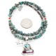 Handmade Certified Authentic Navajo .925 Sterling Silver Natural Spiny Oyster and Turquoise Native American Necklace 390848561580