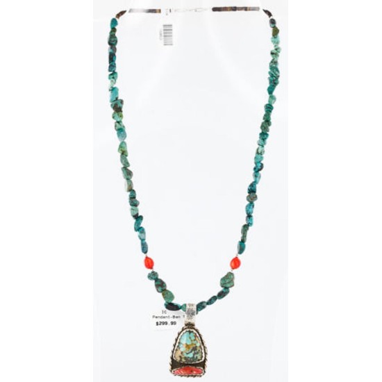 Handmade Certified Authentic Navajo .925 Sterling Silver Natural Spiny Oyster, Turquoise and CORAL Native American Necklace 371006709167 Handmade Certified Authentic Navajo .925 Sterling Silver Natural Spiny Oyster, Turquoise and CORAL Native American Necklace 371006709167