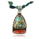 Handmade Certified Authentic Navajo .925 Sterling Silver Natural Spiny Oyster, Turquoise and CORAL Native American Necklace 371006709167 Handmade Certified Authentic Navajo .925 Sterling Silver Natural Spiny Oyster, Turquoise and CORAL Native American Necklace 371006709167
