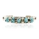 Handmade Certified Authentic Navajo .925 Sterling Silver Natural Turquoise Native American Bracelet 12755-4 Handmade Certified Authentic Navajo .925 Sterling Silver Natural Turquoise Native American Bracelet 12755-4