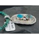 Handmade Certified Authentic Navajo .925 Sterling Silver Natural Turquoise Native American Necklace 370878903958 Handmade Certified Authentic Navajo .925 Sterling Silver Natural Turquoise Native American Necklace 370878903958