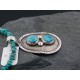 Handmade Certified Authentic Navajo .925 Sterling Silver Natural Turquoise Native American Necklace 370881103384