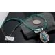 Handmade Certified Authentic Navajo .925 Sterling Silver Natural Turquoise Native American Necklace 370881103384