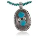 Handmade Certified Authentic Navajo .925 Sterling Silver Natural Turquoise Native American Necklace 370889381552 Handmade Certified Authentic Navajo .925 Sterling Silver Natural Turquoise Native American Necklace 370889381552