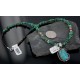 Handmade Certified Authentic Navajo .925 Sterling Silver Natural Turquoise Native American Necklace 370893869042 Handmade Certified Authentic Navajo .925 Sterling Silver Natural Turquoise Native American Necklace 370893869042