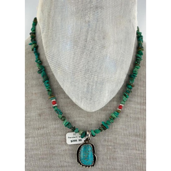 Handmade Certified Authentic Navajo .925 Sterling Silver Natural Turquoise Native American Necklace 370893869042 Handmade Certified Authentic Navajo .925 Sterling Silver Natural Turquoise Native American Necklace 370893869042