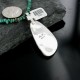 Handmade Certified Authentic Navajo .925 Sterling Silver Natural Turquoise Native American Necklace 370899097223