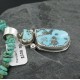 Handmade Certified Authentic Navajo .925 Sterling Silver Natural Turquoise Native American Necklace 370906021152