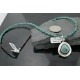 Handmade Certified Authentic Navajo .925 Sterling Silver Natural Turquoise Native American Necklace 370949636317