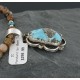 Handmade Certified Authentic Navajo .925 Sterling Silver Natural Turquoise Native American Necklace 370953317050