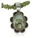 Handmade Certified Authentic Navajo .925 Sterling Silver Natural Turquoise Native American Necklace 370955346317
