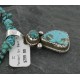 Handmade Certified Authentic Navajo .925 Sterling Silver Natural Turquoise Native American Necklace 370962289448