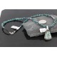 Handmade Certified Authentic Navajo .925 Sterling Silver Natural Turquoise Native American Necklace 370979991780