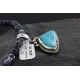 Handmade Certified Authentic Navajo .925 Sterling Silver Natural Turquoise Native American Necklace 370986910461 Handmade Certified Authentic Navajo .925 Sterling Silver Natural Turquoise Native American Necklace 370986910461