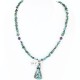 Handmade Certified Authentic Navajo .925 Sterling Silver Natural Turquoise Native American Necklace 370997962876 Handmade Certified Authentic Navajo .925 Sterling Silver Natural Turquoise Native American Necklace 370997962876