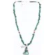 Handmade Certified Authentic Navajo .925 Sterling Silver Natural Turquoise Native American Necklace 371006126679