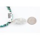 Handmade Certified Authentic Navajo .925 Sterling Silver Natural Turquoise Native American Necklace 371019608892