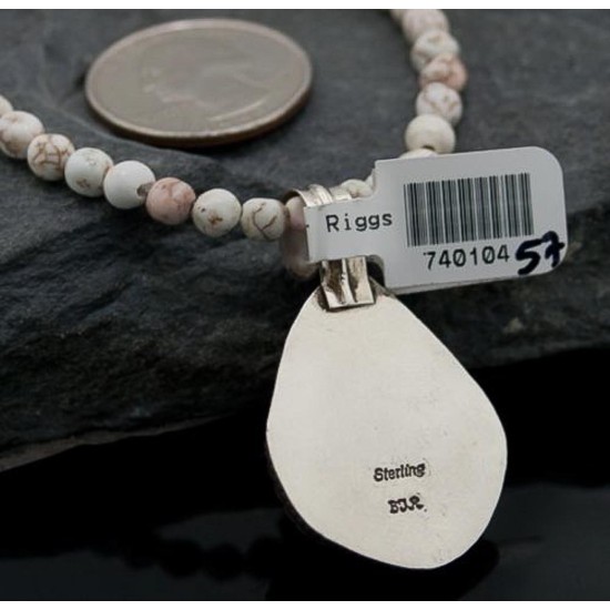 Handmade Certified Authentic Navajo .925 Sterling Silver Natural Turquoise Native American Necklace 390611347486 Handmade Certified Authentic Navajo .925 Sterling Silver Natural Turquoise Native American Necklace 390611347486