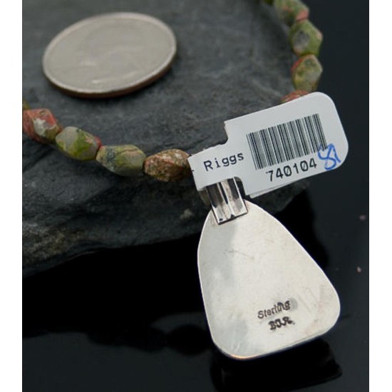 Handmade Certified Authentic Navajo .925 Sterling Silver Natural Turquoise Native American Necklace 390643697980 Handmade Certified Authentic Navajo .925 Sterling Silver Natural Turquoise Native American Necklace 390643697980