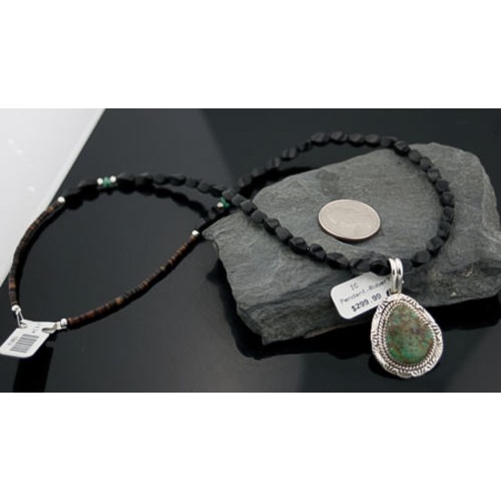 Handmade Certified Authentic Navajo .925 Sterling Silver Natural Turquoise Native American Necklace 390645428986 Handmade Certified Authentic Navajo .925 Sterling Silver Natural Turquoise Native American Necklace 390645428986