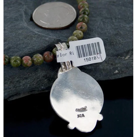 Handmade Certified Authentic Navajo .925 Sterling Silver Natural Turquoise Native American Necklace 390651289966 Handmade Certified Authentic Navajo .925 Sterling Silver Natural Turquoise Native American Necklace 390651289966