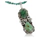 Handmade Certified Authentic Navajo .925 Sterling Silver Natural Turquoise Native American Necklace 390661284059