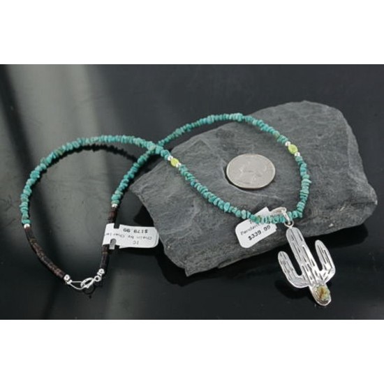 Handmade Certified Authentic Navajo .925 Sterling Silver Natural Turquoise Native American Necklace 390668434731 Handmade Certified Authentic Navajo .925 Sterling Silver Natural Turquoise Native American Necklace 390668434731