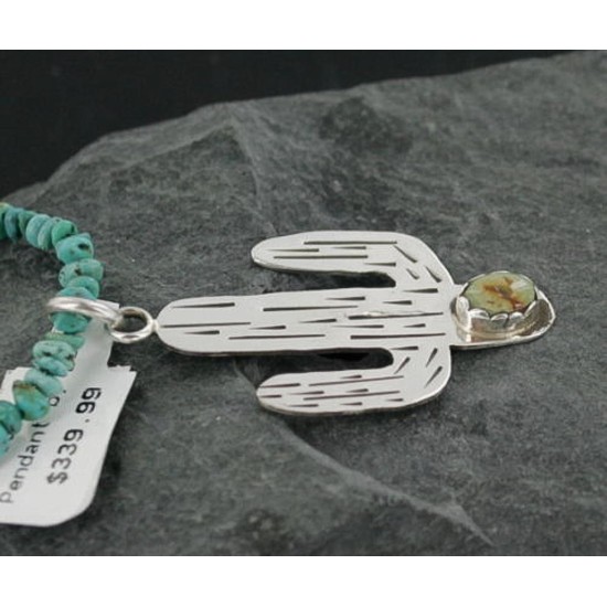 Handmade Certified Authentic Navajo .925 Sterling Silver Natural Turquoise Native American Necklace 390668434731 Handmade Certified Authentic Navajo .925 Sterling Silver Natural Turquoise Native American Necklace 390668434731