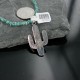 Handmade Certified Authentic Navajo .925 Sterling Silver Natural Turquoise Native American Necklace 390668434731 Handmade Certified Authentic Navajo .925 Sterling Silver Natural Turquoise Native American Necklace 390668434731