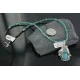 Handmade Certified Authentic Navajo .925 Sterling Silver Natural Turquoise Native American Necklace 390669128027 Handmade Certified Authentic Navajo .925 Sterling Silver Natural Turquoise Native American Necklace 390669128027